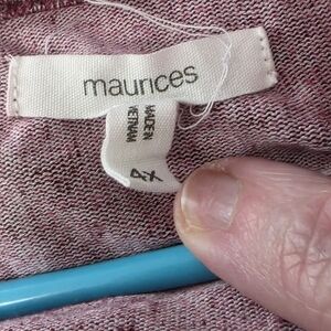 Maurices Pink Knit Top